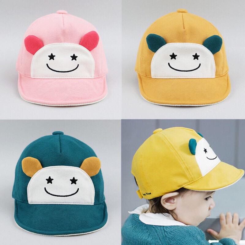 Topi Fashion Baseball Karakter Lucu HELLO 6- 36 bulan