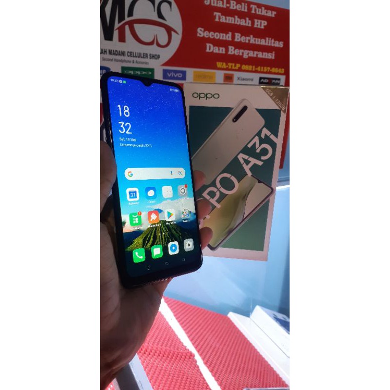MURAH SECOND OPPO A31 RAM 6/128