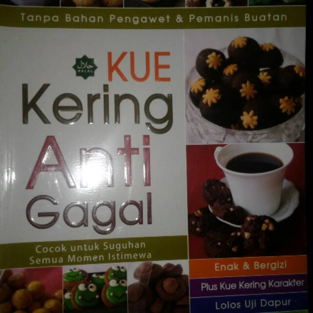 

Buku kue kering anti gagal