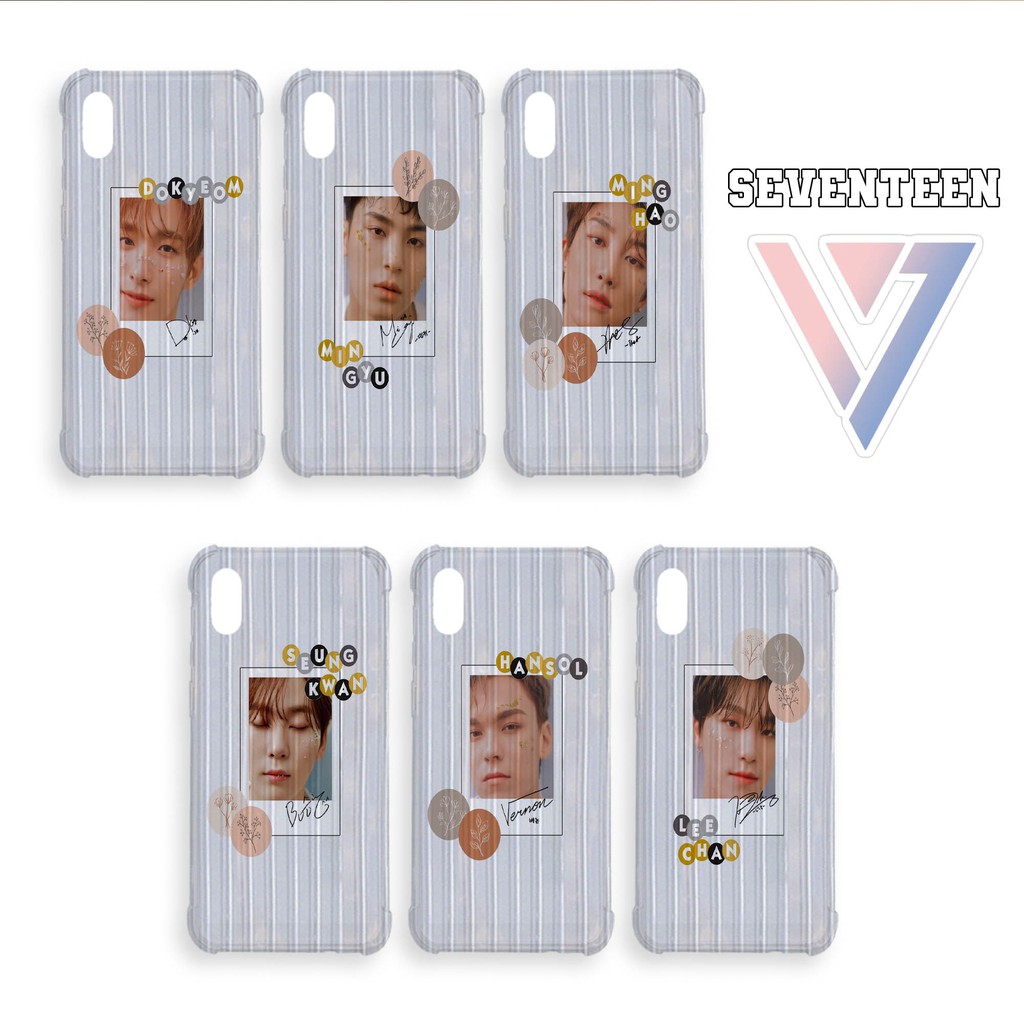 [S28] ALL TYPE Soft Case Koper Seventeen for OPPO VIVO XIAOMI SAMSUNG REALME IPHONE