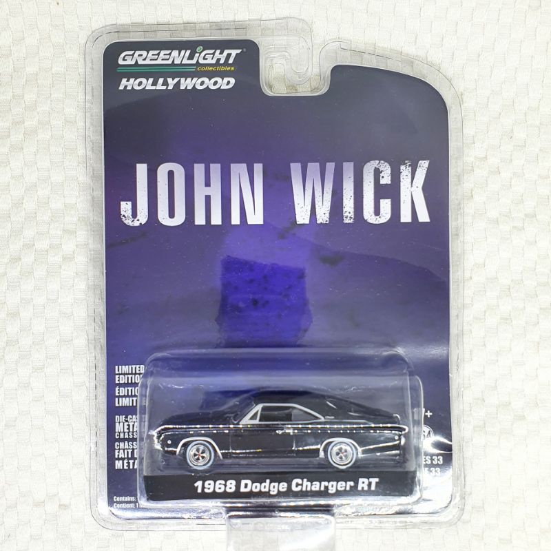 1968 DODGE CHARGER RT JOHN WICK - GREENLIGHT