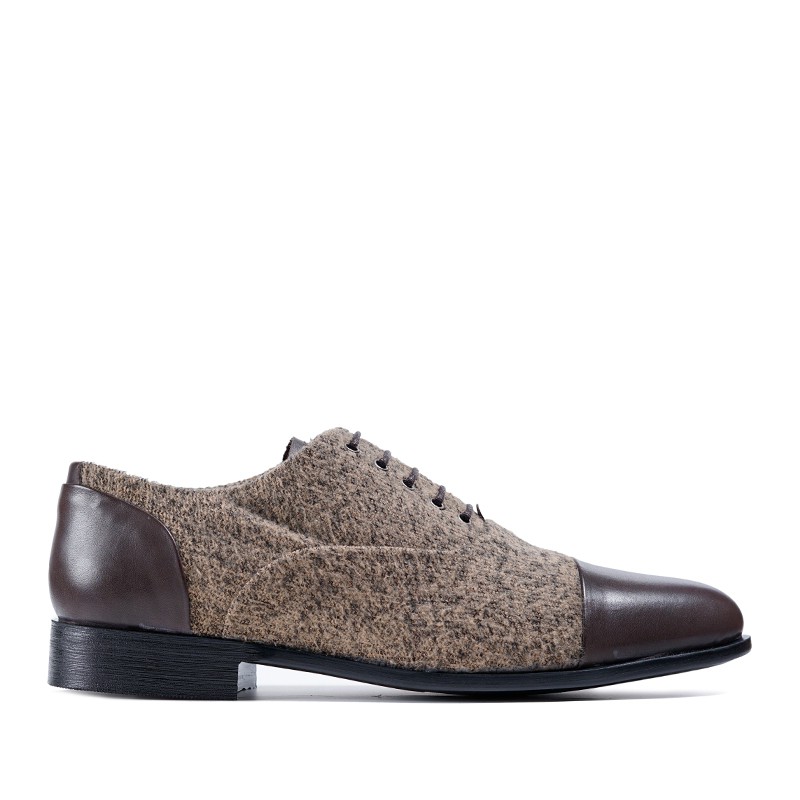 Ftale - Kobe Woll Brown Sepatu Oxford