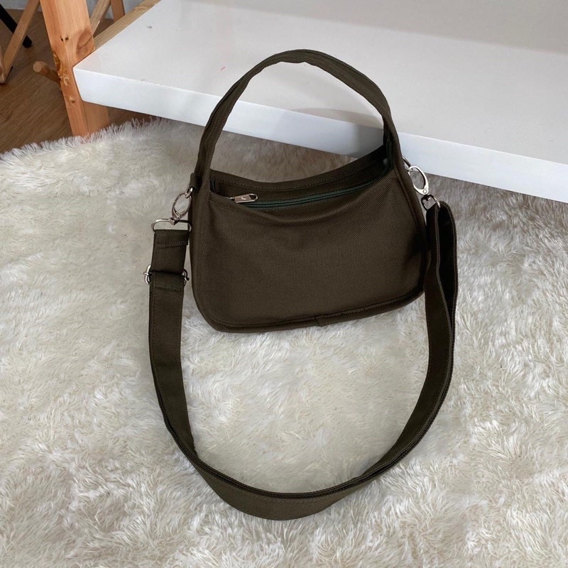 sunny bag gladsome id / tas canvas / sling bag forest green