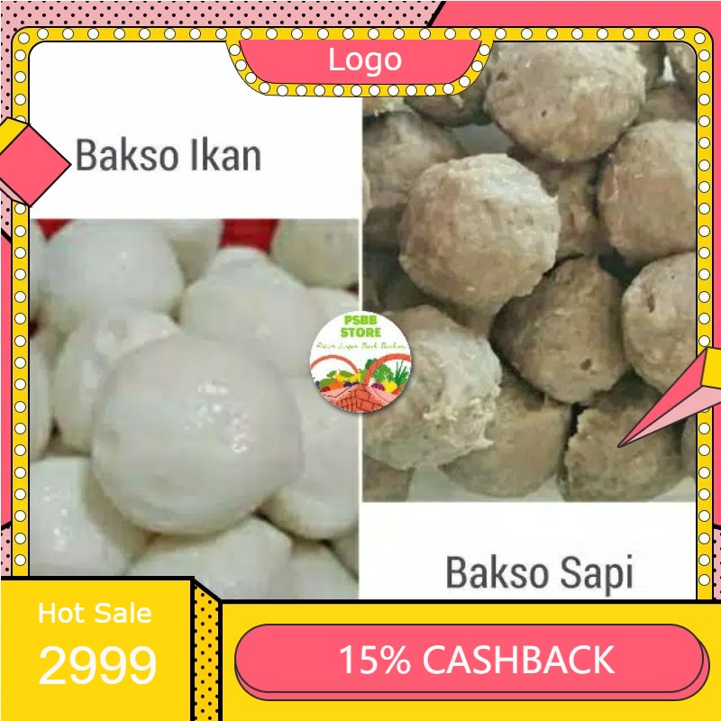 

RENGKEK SURABAYA - Daging - Bakso Curah Ikan / Sapi - Per Bungkus isi pack