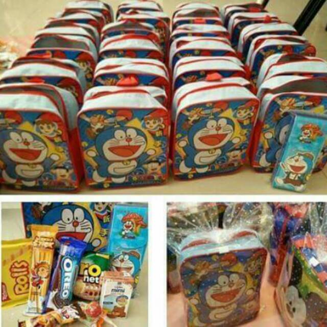 

Souvenir tas + snack + packing