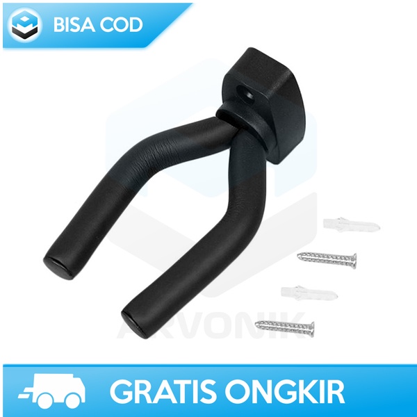 HANGER GITAR GANTUNG TAFFSTUDIO HK00433 ORIGINAL - GANTUNGAN GITAR DI DINDING - BRACKET HOOK GITAR