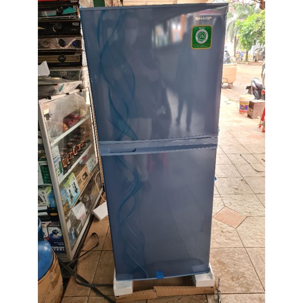 KULKAS SHARP 2 PINTU 237 LITER SJ 237 ND