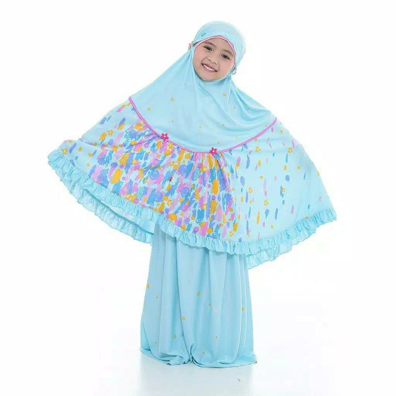 mukena anak rabbani - mukena anak bani batuta - mukena anak motif - mukena anak polos - mukena mutia