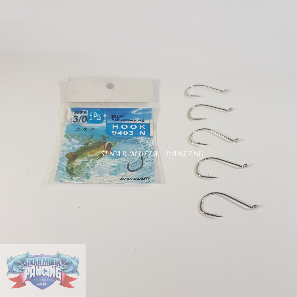 Yutaka Hook 9403 N Size 3/0 Q : 5pcs