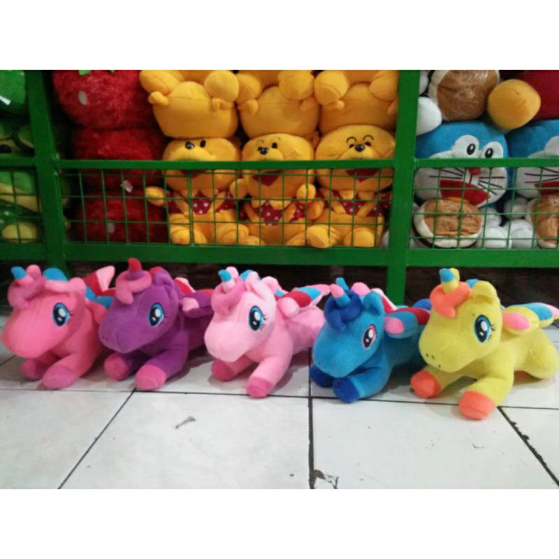 Boneka unicorn kuda poni terbang my little pony foni M