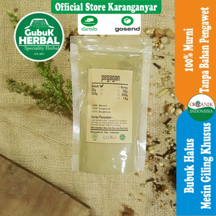 

BUBUK PEGAGAN 100 GRAM - Centella Asiatica EXPORT - HALUS - ASLI - TANPA CAMPURAN
