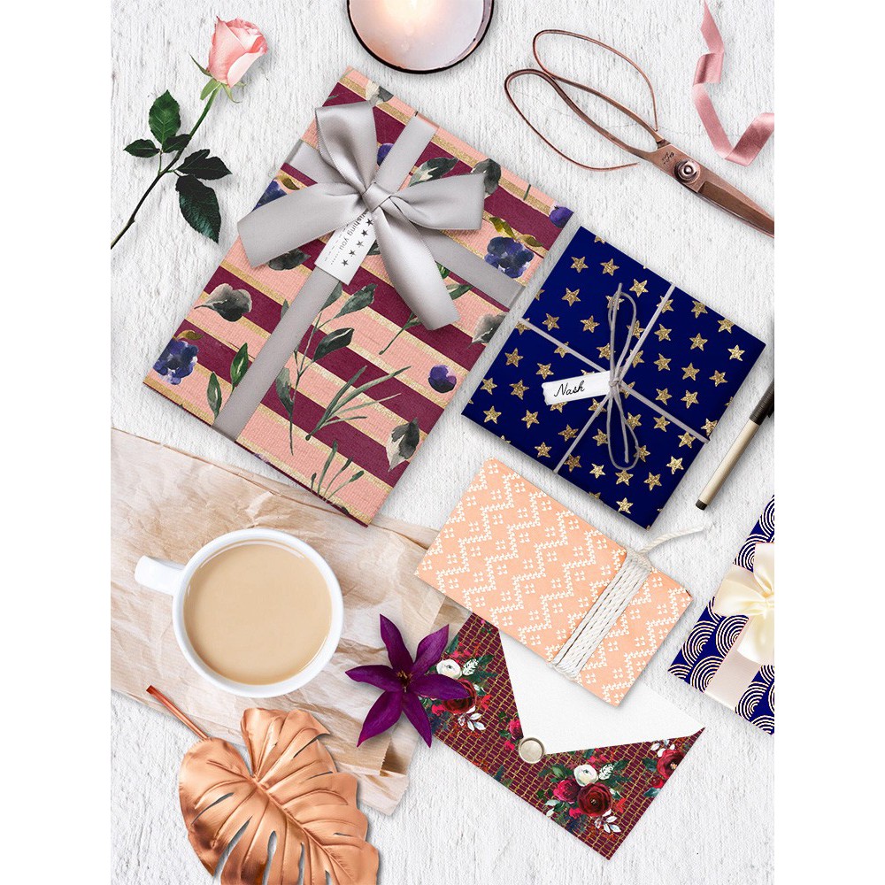 Kertas Scrapbook - Festive Giftwrap_CDD21 Design