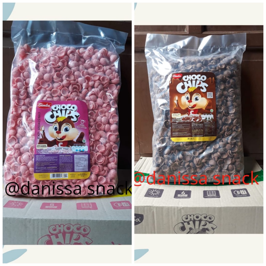 

CHOCO CHIPS/CHOCO CRUNCH/COCO SIMBA BULKY 950 gr/1 KG ( exp. 06.2025 )