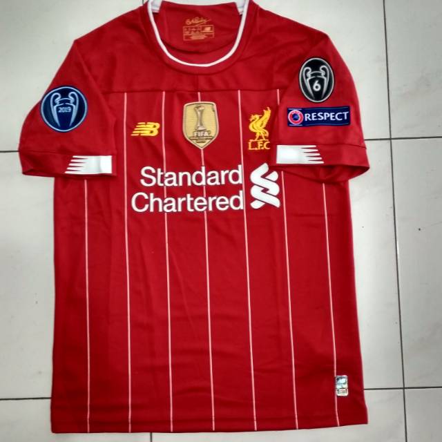 Jersey Liverpool Home UCL + WCC 2019-2020
