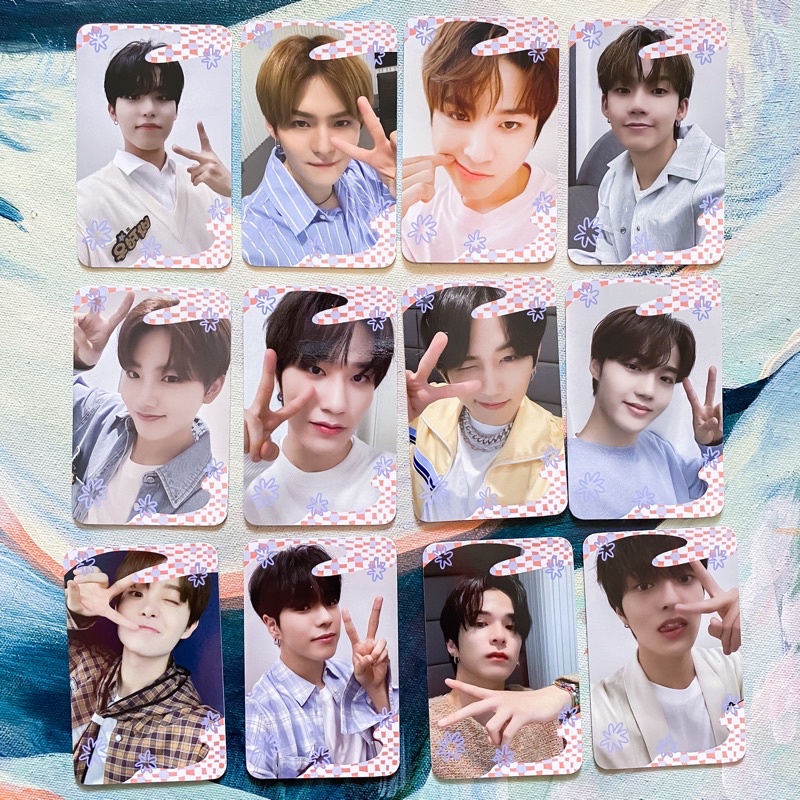 TREASURE CHECKERED SELFIE PHOTOCARD UNOFFICIAL / UNOFF PC