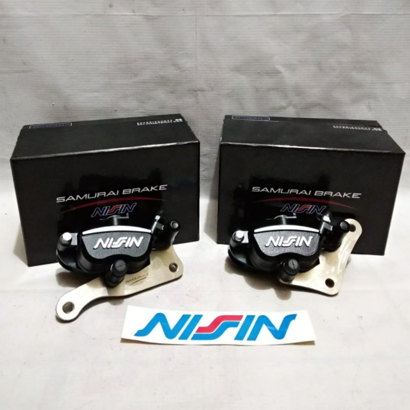 Paket Kaliper NMAX Depan Belakang Set Nissin Samurai