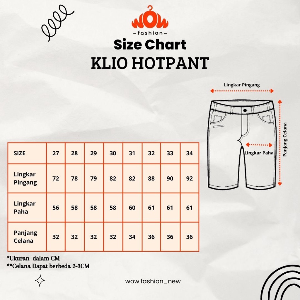 WOW-Klio Hotpant//Celana Jeans Pendek Wanita// Celana Hotpan//Hotpan Jeans