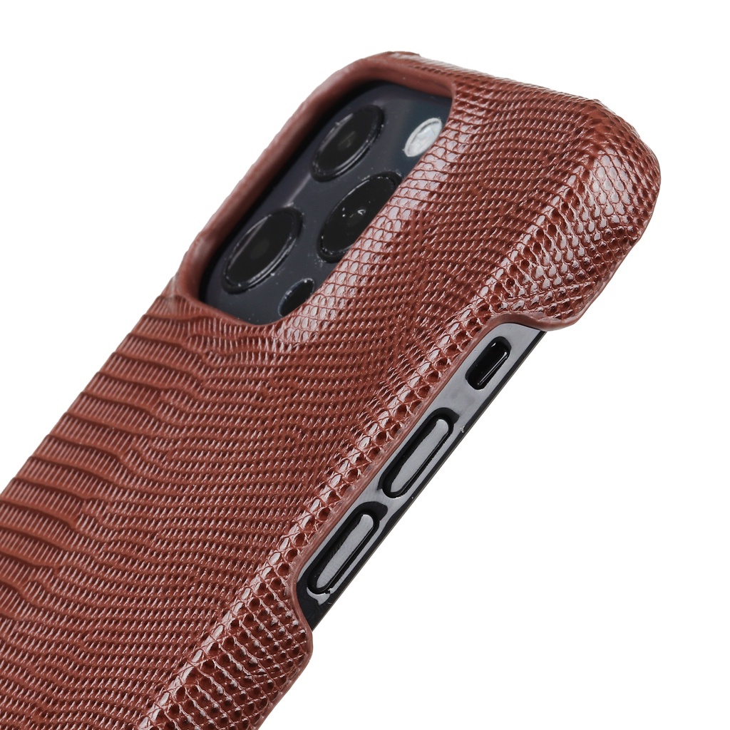 Lizard case Pelindung Bahan Kulit Untuk iPhone XS-13 pro max 12 11 XR