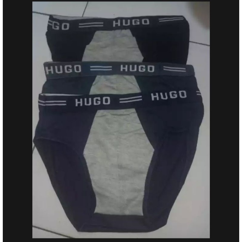 3 PCS CELANA DALAM PRIA HUGGO MULTI COLOR/UNDERWEAR LAKI-LAKI
