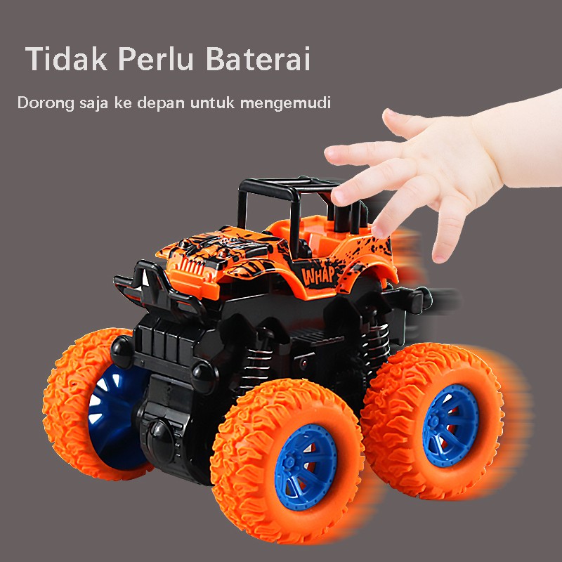 Mainan Mobil Anak Monster Zap Jip Off Road 4 Drive Inertial Bigfoot-6