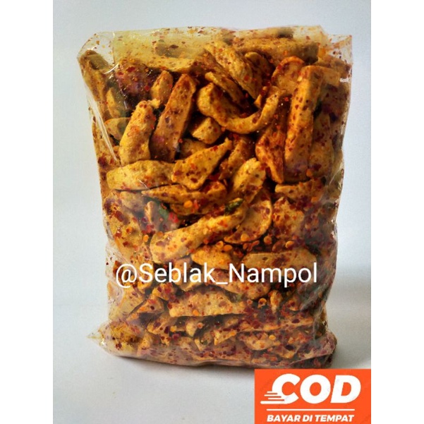 

Basreng pedas daun jeruk 1 kg