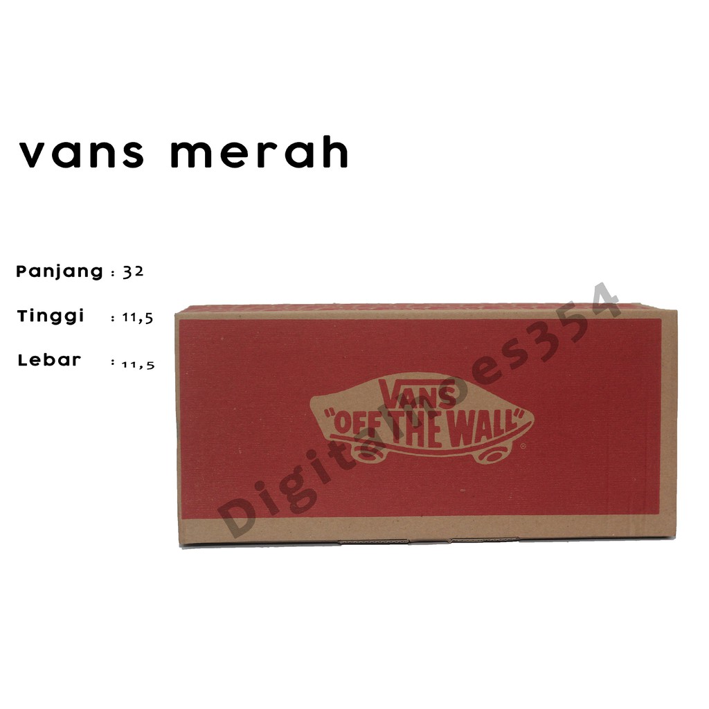 

inner box / dus vans panjang