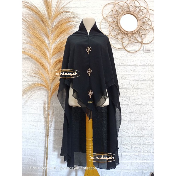 Termurah khimar/jilbab ceruti babydol jilbab ceruti Liontin D by alhidayah collection temboro