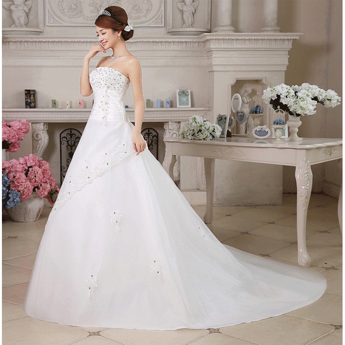 Wedding dress - Gaun Pengantin EKOR PAYET QUEEN Korea