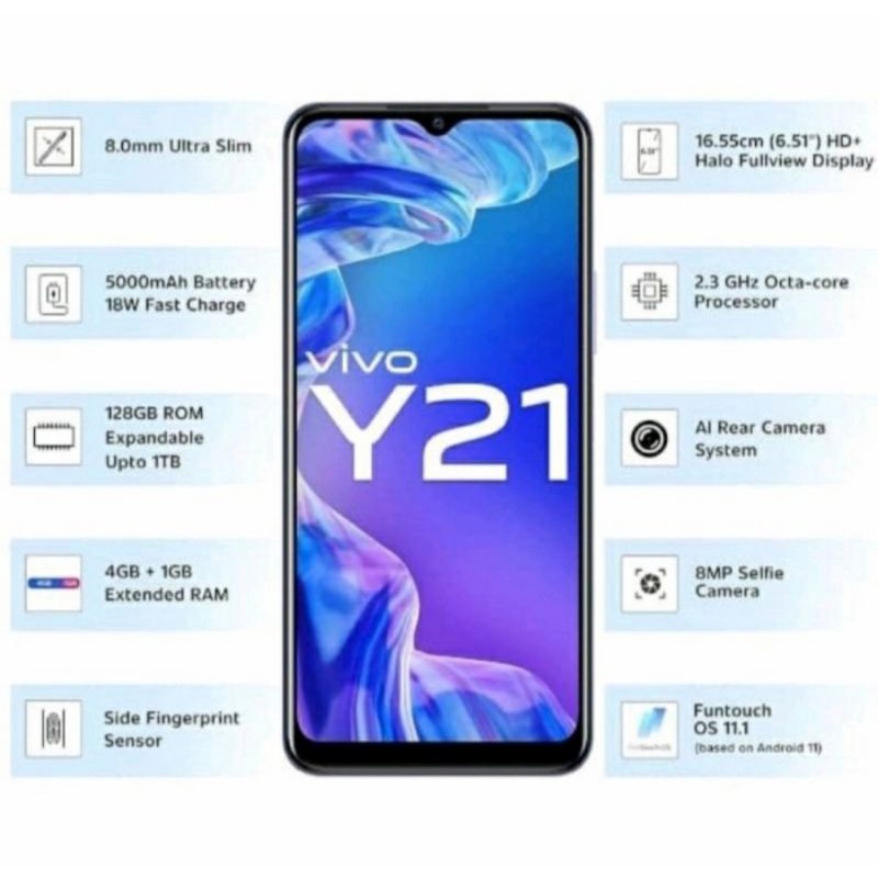 ViVo Y21 ram 4