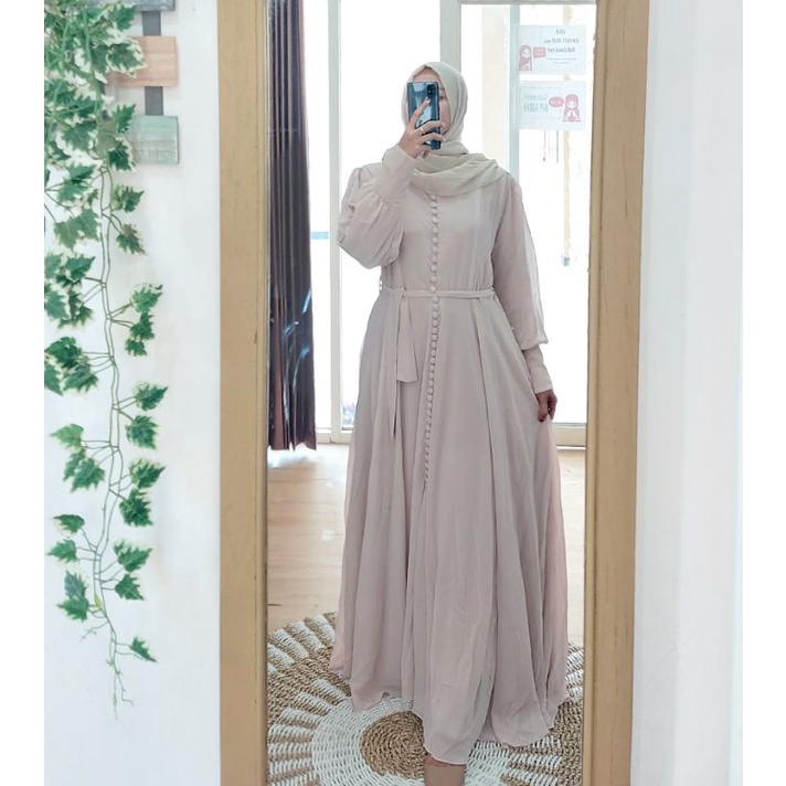 Jual Gamis ori zakira/ gamis seribu kancing | Shopee Indonesia