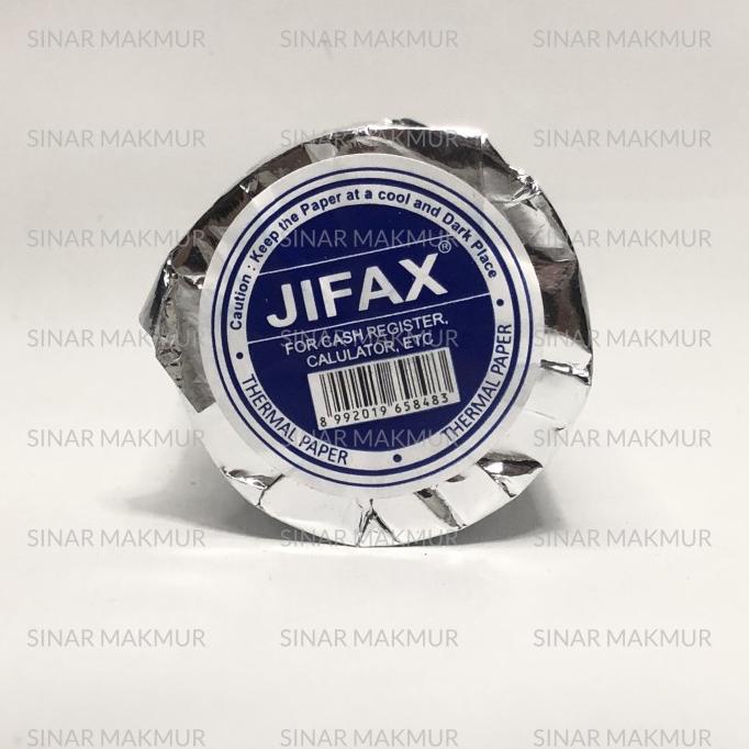 

Kertas Thermal Rol / Thermal Paper Roll Jifax 57mmx48mm Star Seller Termurah