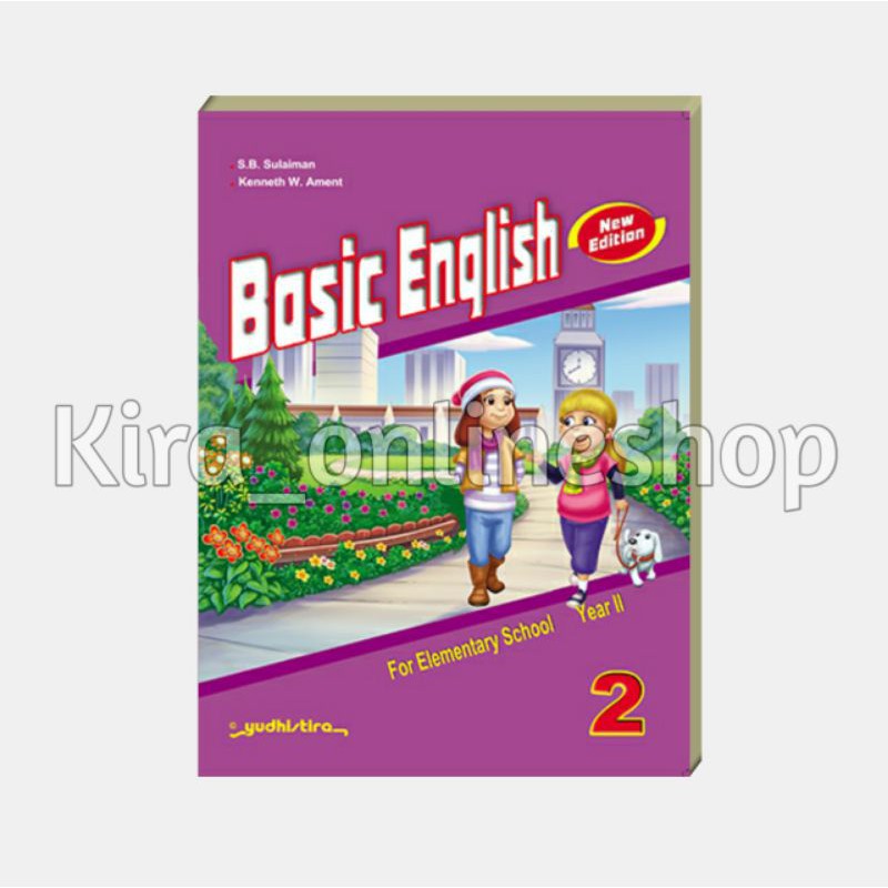 BAHASA INGGRIS SD/MI BASIC ENGLISH KELAS 123456 PENERBIT YUDISTIRA-Kelas 2
