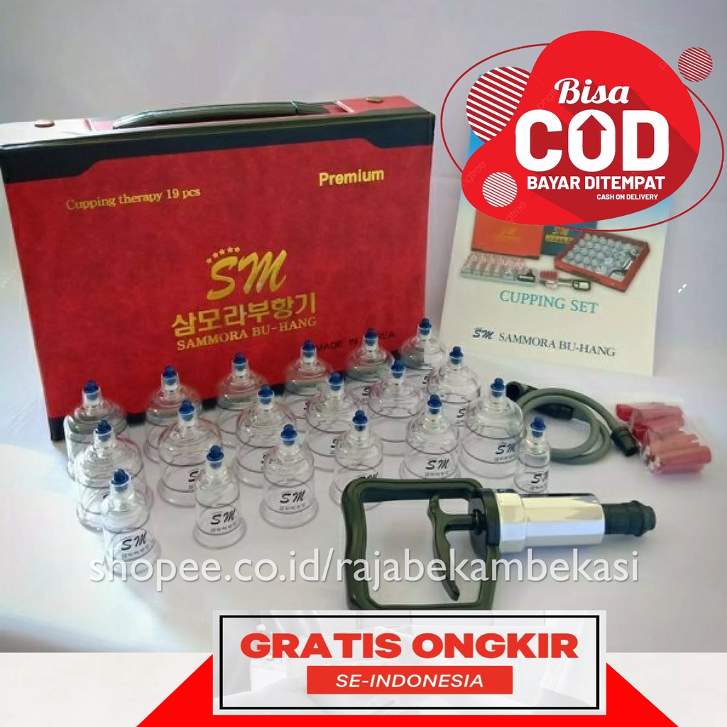 Jual Alat Bekam Sammora Premium Isi 19 Original Buatan Korea Indonesia