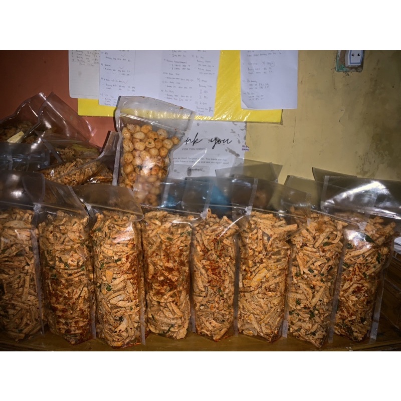 BASRENG STIK VIRAL PEDAS DAUN JERUK 125 GRAM-5