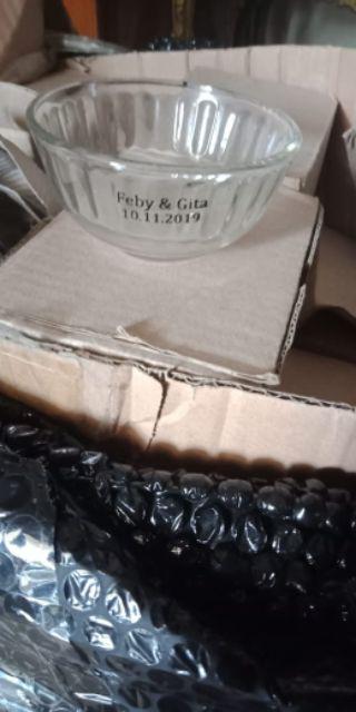 Souvenir Mangkok Motif Buah Apel