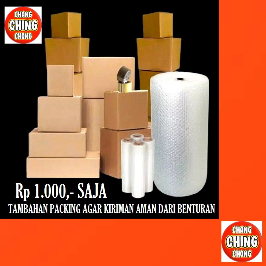 

Tambahan Plastik Bubble Wrap Atau Dus Pengaman Kiriman Agar Aman Dari Benturan