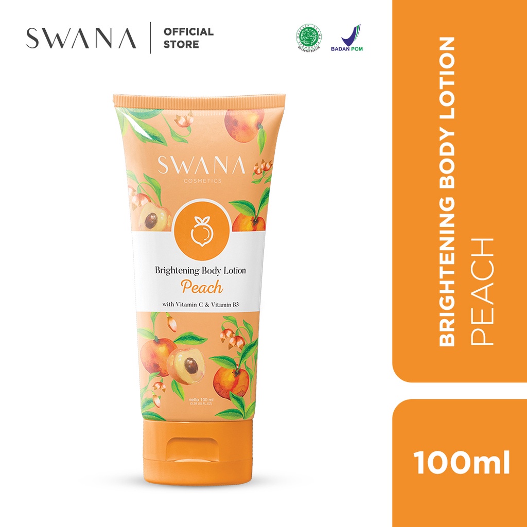 ⭐️ Beauty Expert ⭐️ SWANA Brightening Body Lotion 100ml - Swana Lotion Pomegranate Peach