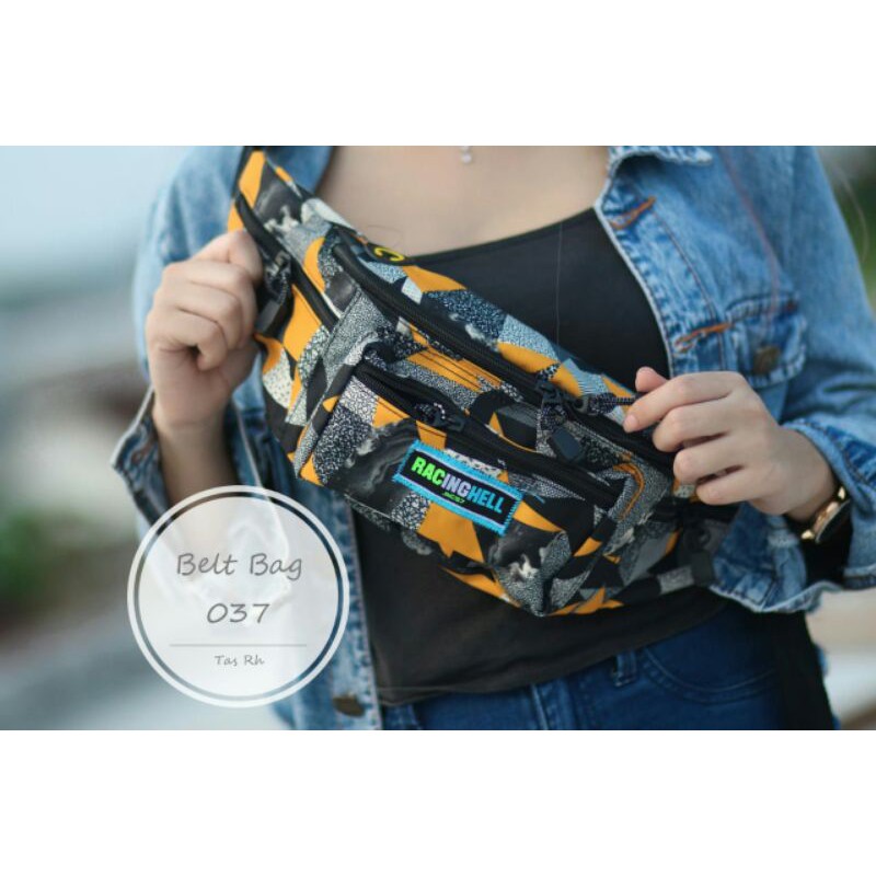 TAS-BELTBAG RACINGHELL (RH57) kode belt bag 037