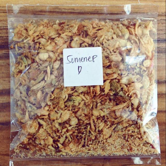 

BAWANG GORENG SUMENEP GRADE D KEMASAN 1KG