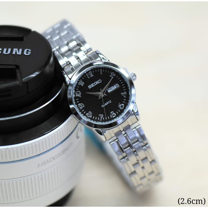 JAM TANGAN WANITA SEIKO RANTAI KECIL TANGGAL HARI CEWEK ANALOG ADA 2 WARNA GRATIS ONGKIR