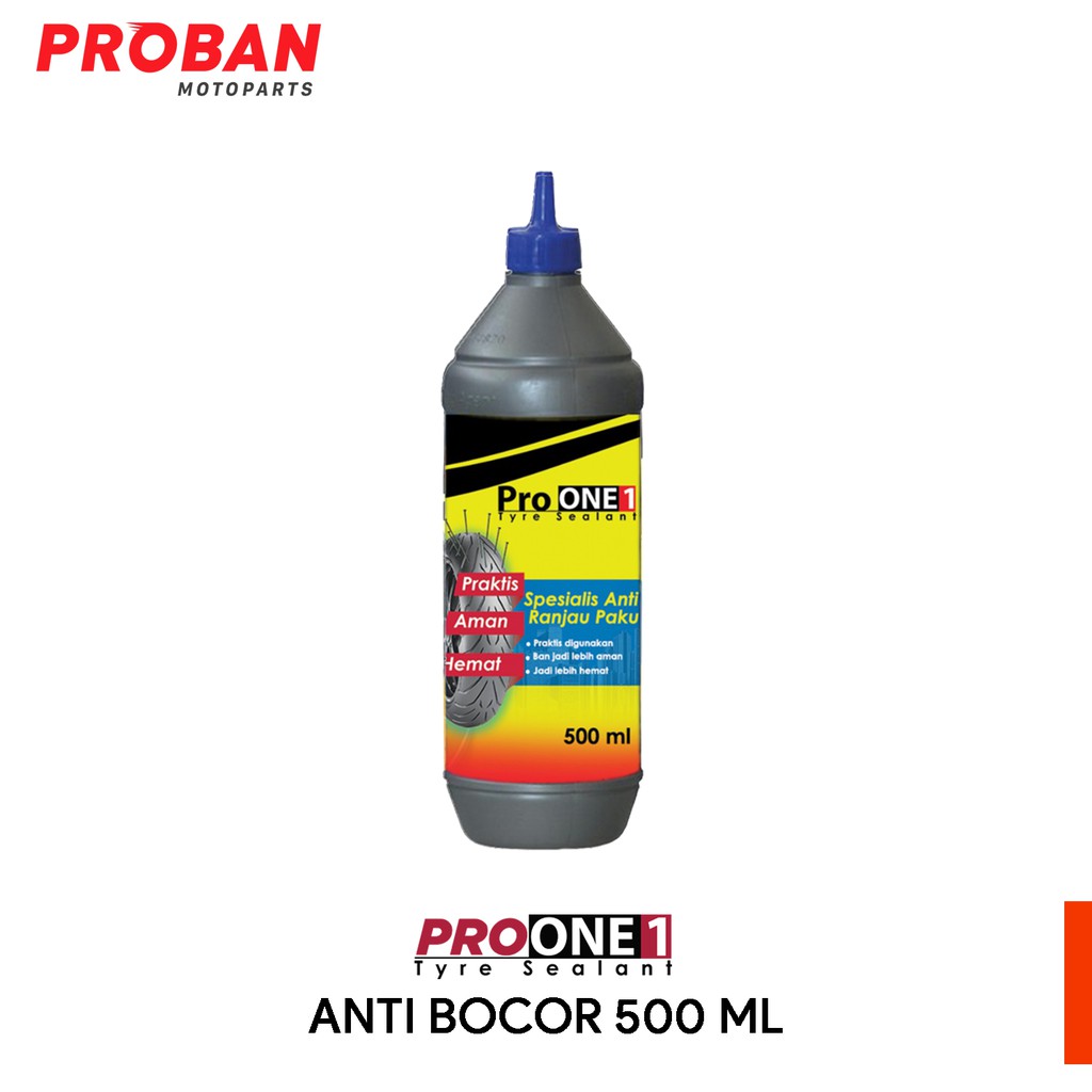 

Cairan Anti Bocor Ban Motor PRO ONE 500ml