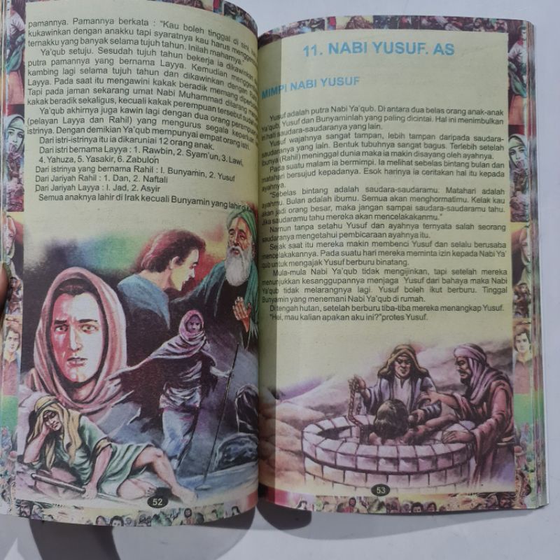 Buku Kisah Teladan 25 Nabi dan Rosul Full Colour Dilengkapi Gambar