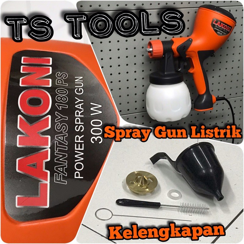 Lakoni Fantasy 180 PS Spray Gun Lakoni Fantasy 180PS Alat Semprot Cat Listrik Lakoni