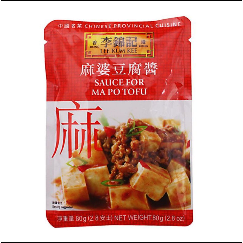 Lee kum kee sauce for ma Poh tofu 72 gram