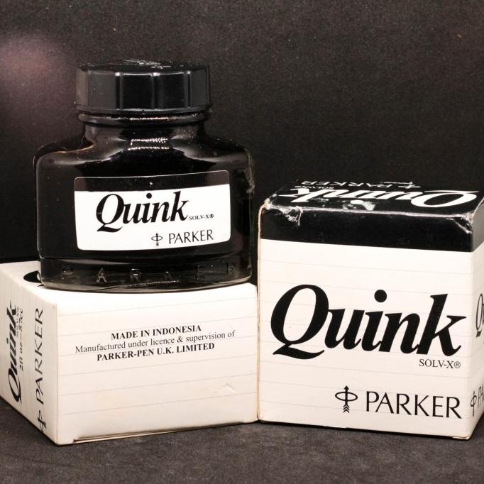 

Ink | Parker Quink Solvx Black Fountain Pen Ink