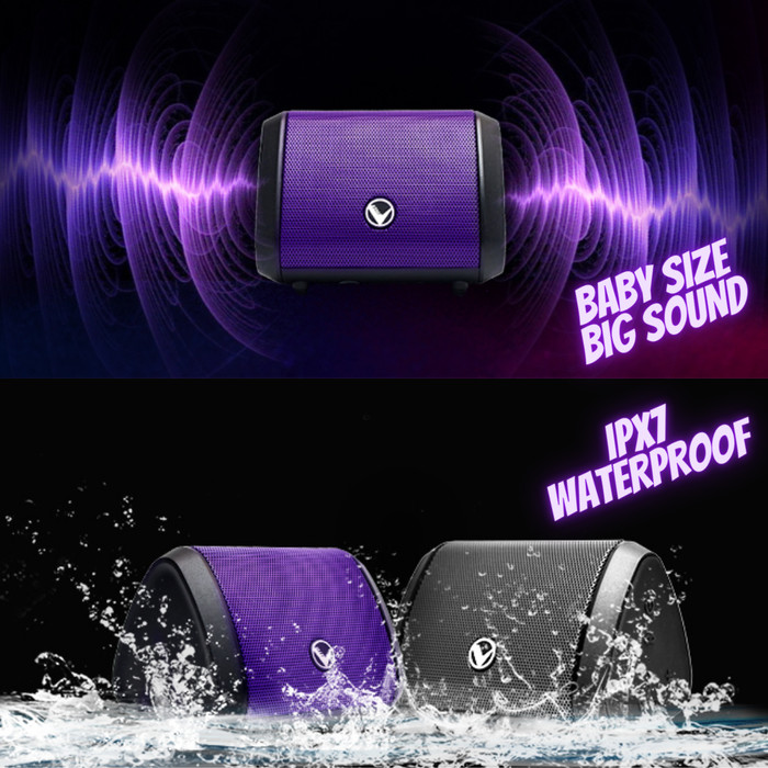 Venom Baby Gear VBG-1 Speaker Portable Bluetooth 5.0 Waterproof