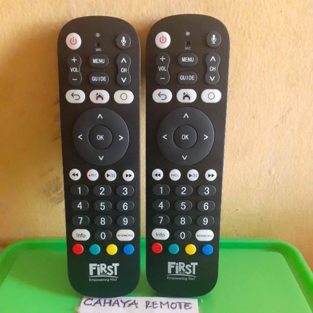 REMOTE REMOT STB FRIST MEDIA X1 FRIME BOK4K FRIME INTERACTIVE ORIGINAL ASLI