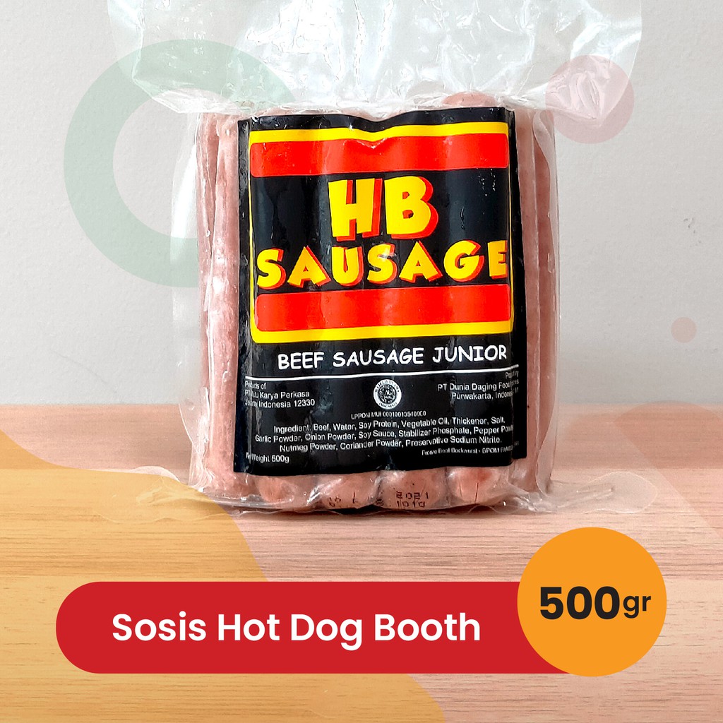 

Sosis Hot Dog Booth 500gr