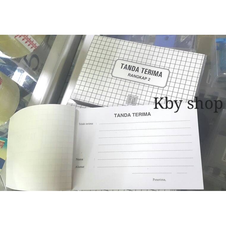 

Buku Tanda Terima rangkap 2