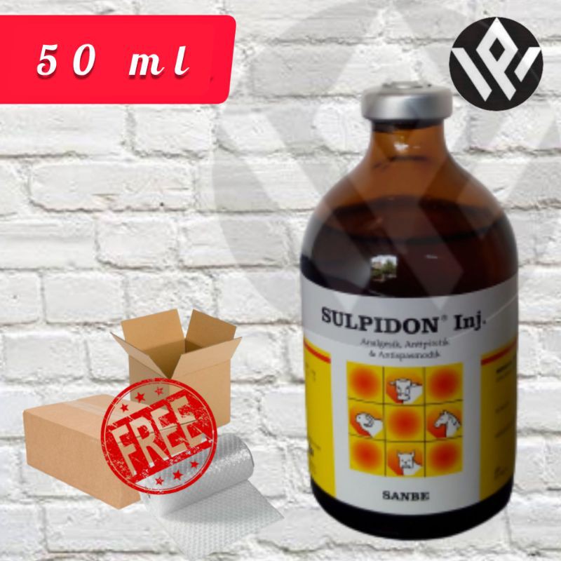 Sulpidon 50 ml Obat Antipiretik Analgesik Hewan